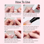 Curvlife nail glue lifestyle product showcase