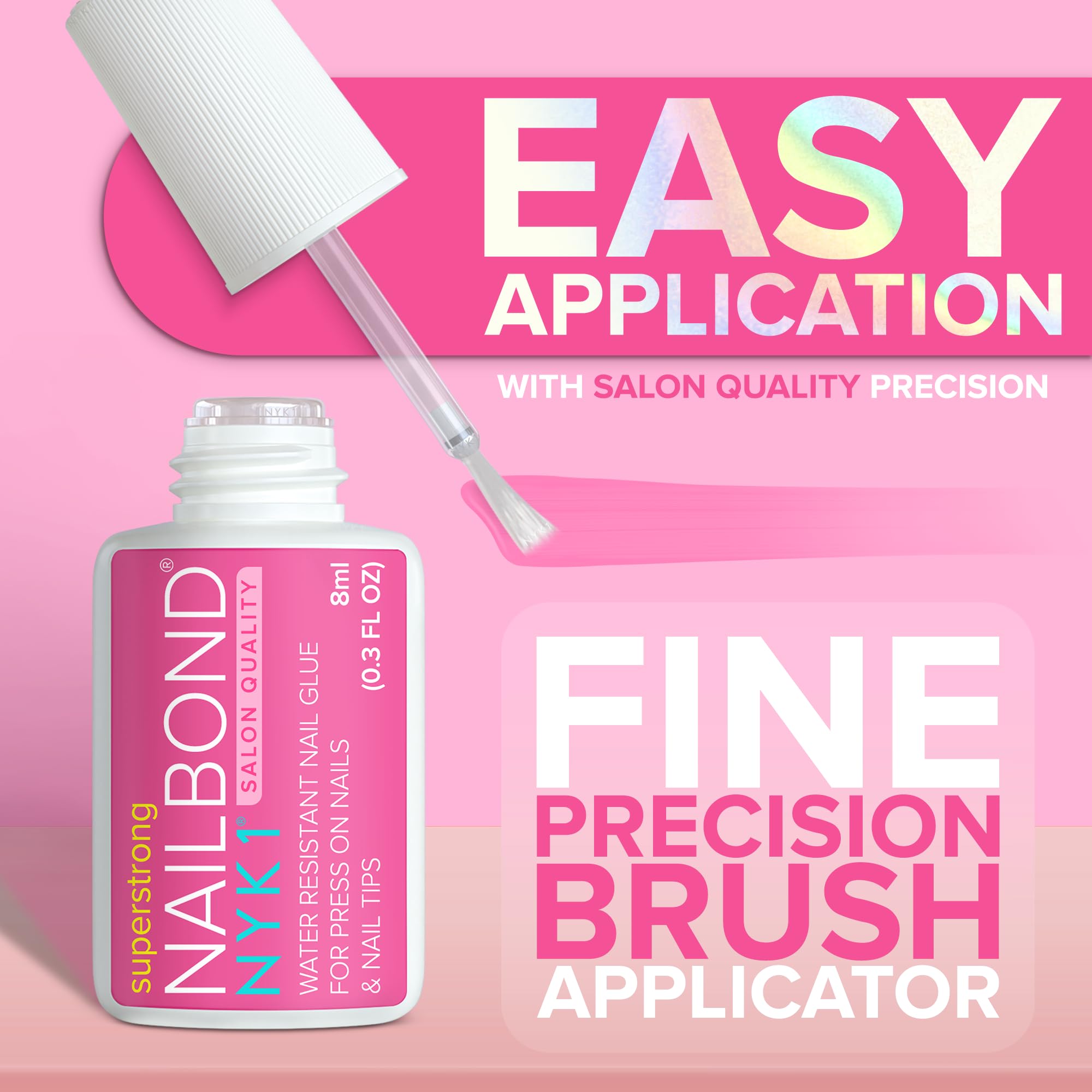 Professional nail glue for acrylic nails