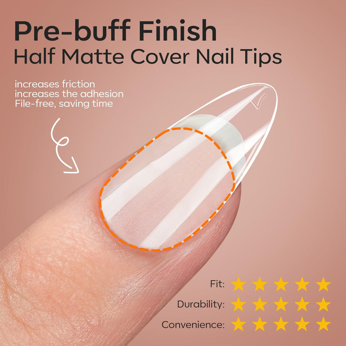 Modelones complete acrylic nail tips and glue kit overview
