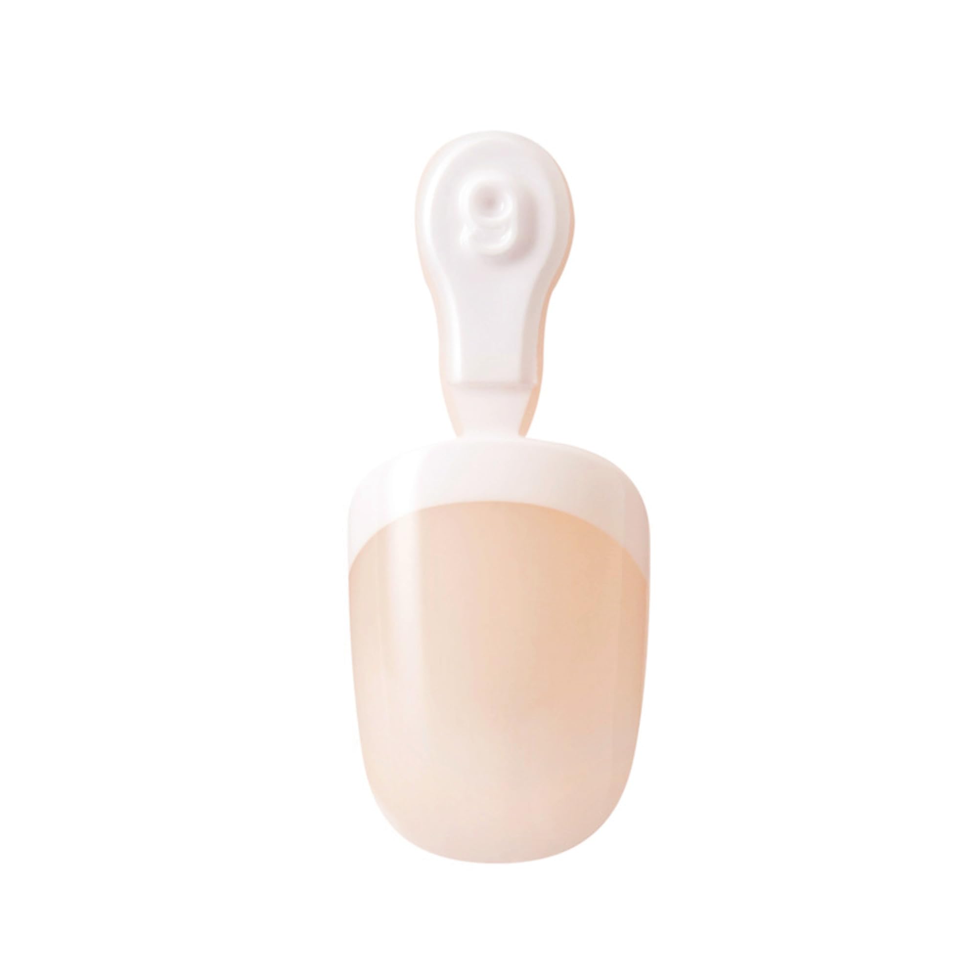 Included pink gel nail glue and application tools for Kiss nails