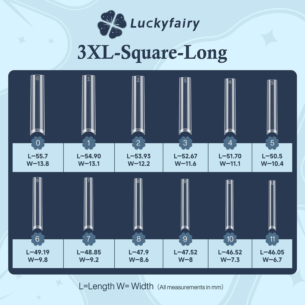 Luckyfairy professional manicure nail extension display