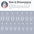 Modelones 510 pieces fake nail kit assortment