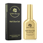 Una Gella 6 in 1 gel glue lifestyle manicure shot