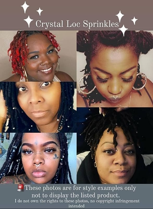 Premium imported silver plated brass decorative sprinkle beads for protective hairstyles