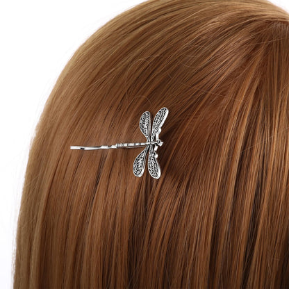 HJZHII vintage jewelry hair styling pins for women showing back grip mechanism
