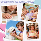 Opkssnails kids nail set with organized compartments