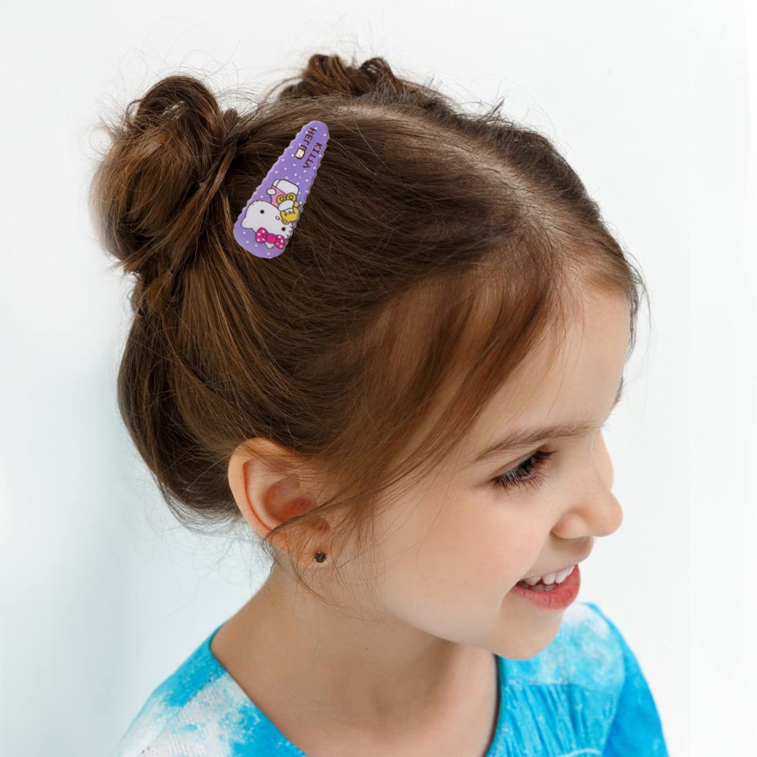 Emifunny girls fashion hair clips laid out flat highlighting variety of styles