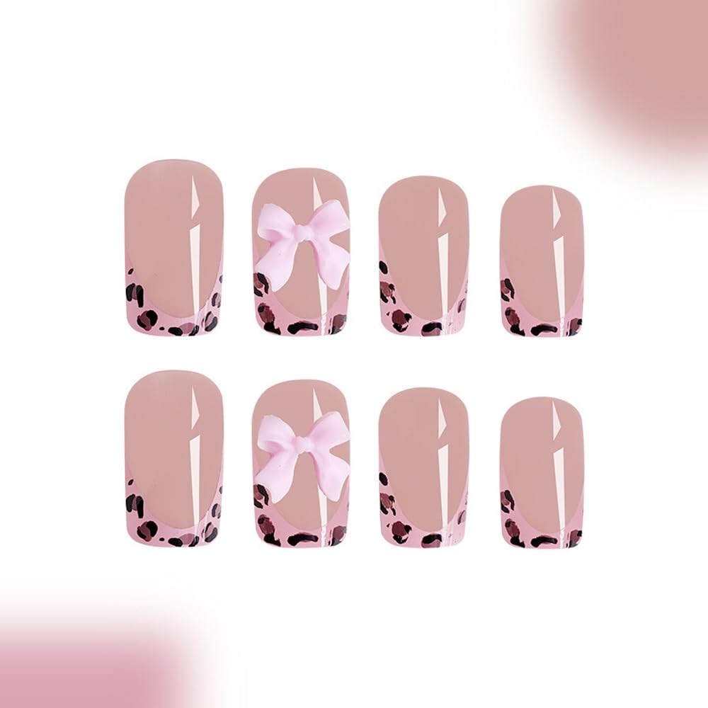 Side profile view of Telain acrylic press on nails showing fit