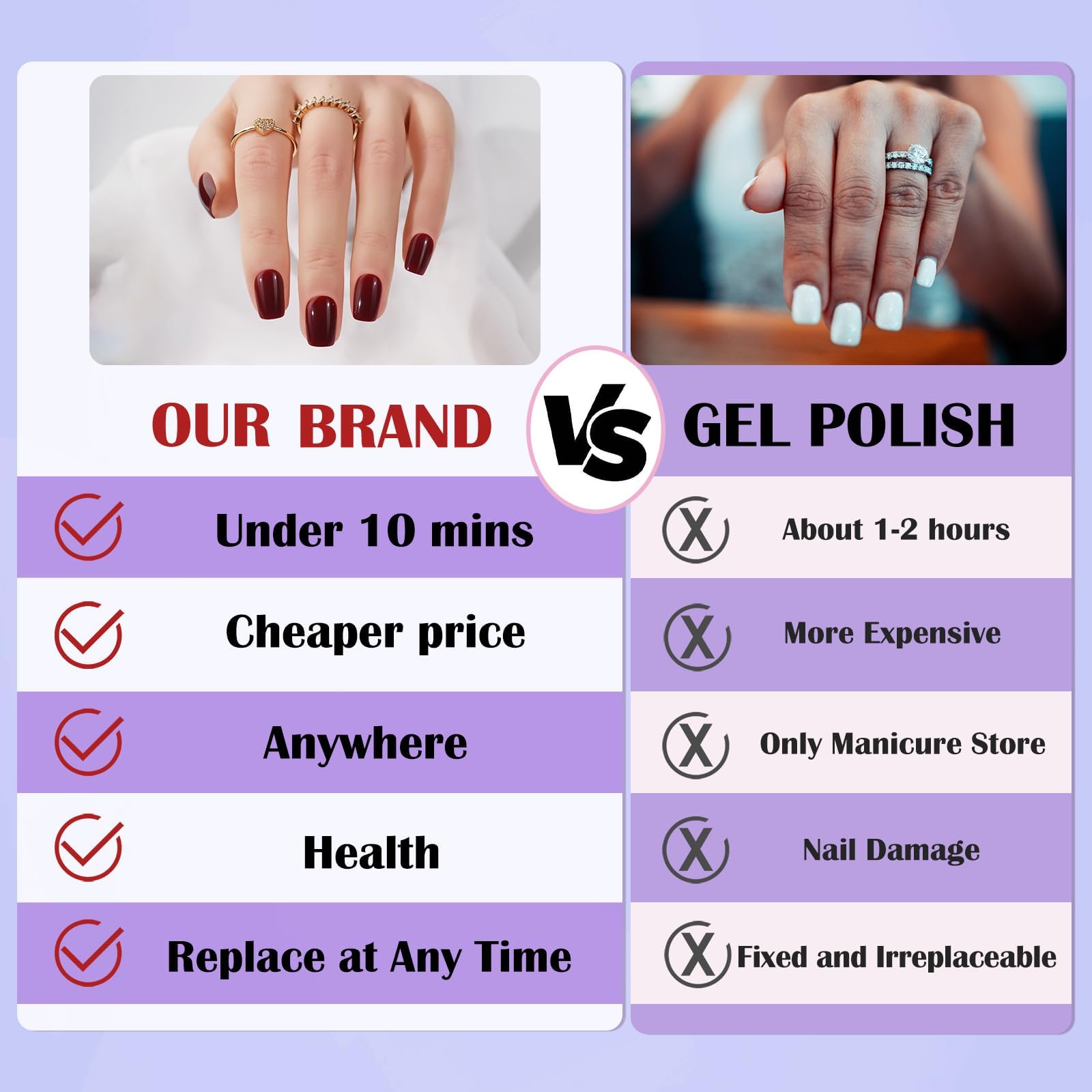Jofay Fashion nail kit packaging showing 32 piece count