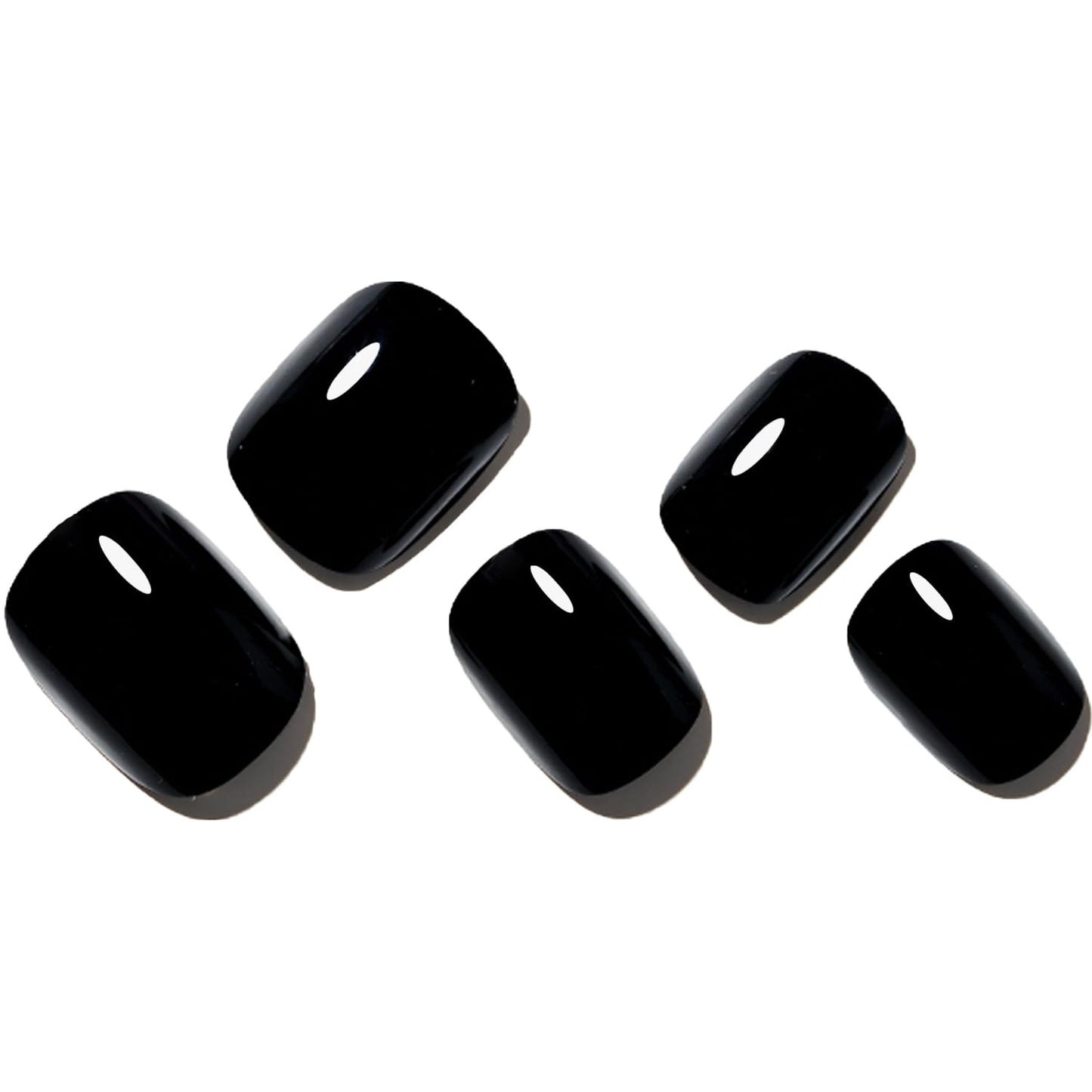 Glamermaid manicure kit contents including adhesive tabs and file