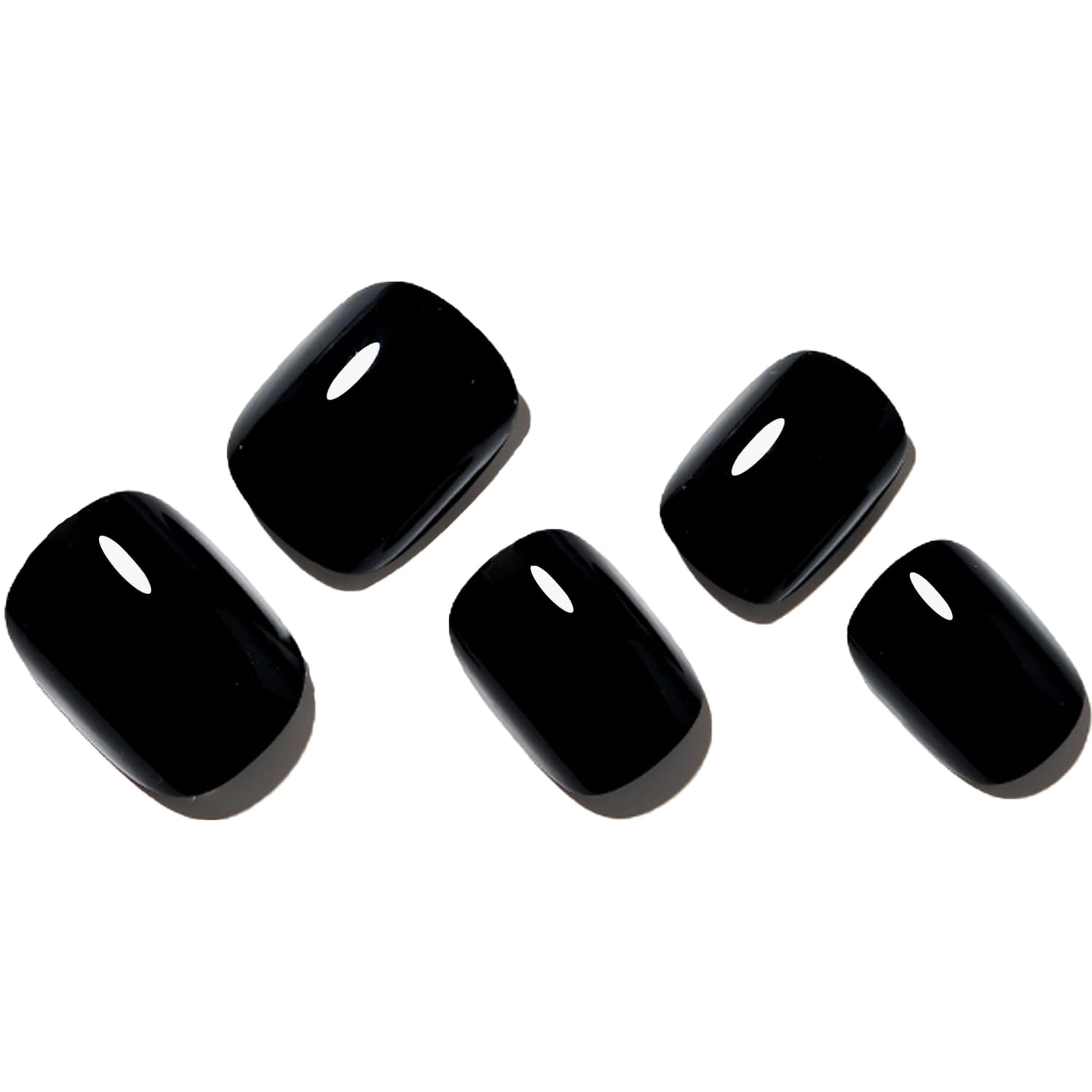 Glamermaid manicure kit contents including adhesive tabs and file