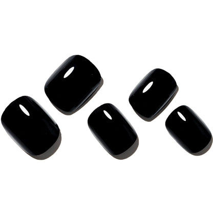 Glamermaid manicure kit contents including adhesive tabs and file