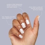 Authentic Kiss brand press on nails set