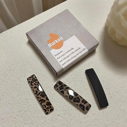 Fsmiling imported premium hair barrettes for half up hairstyles on short hair.