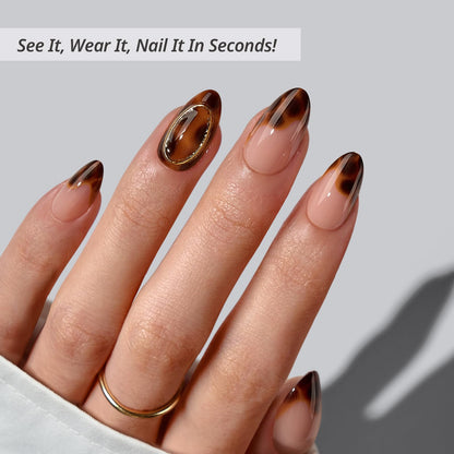 Variety of sizes included in BTArtbox press on nail set