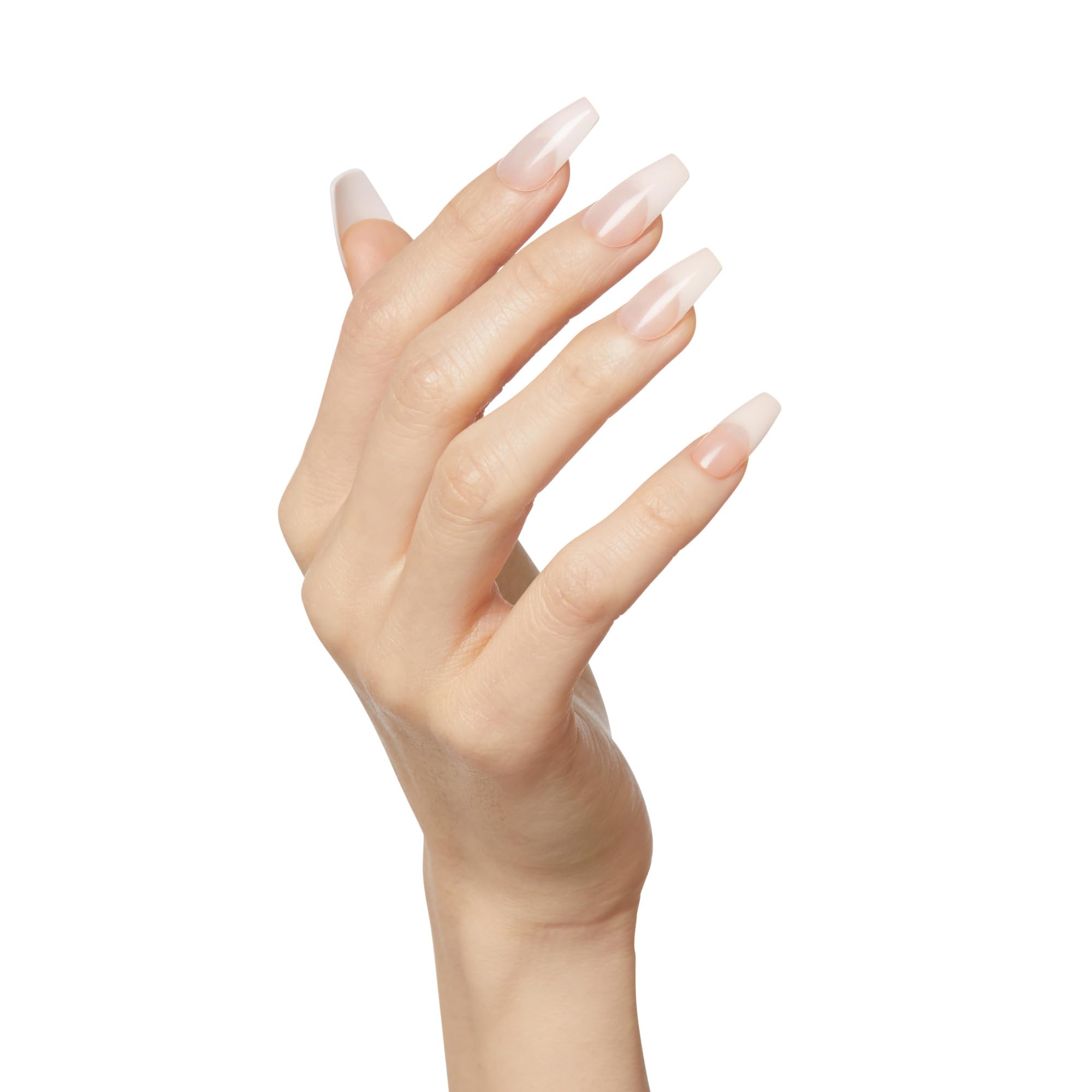 KISS Leilani nude square press on nails packaging details