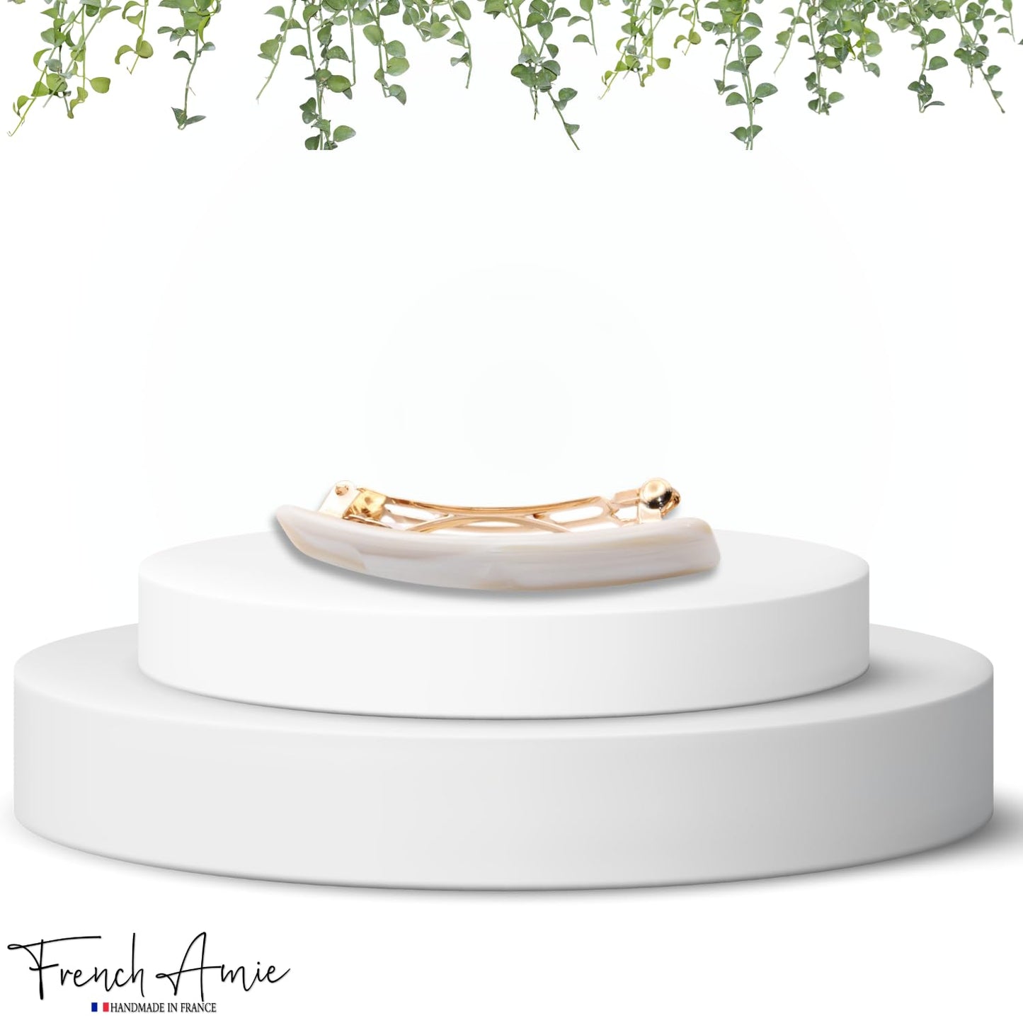 French Amie imported luxury non slip hair clip for women