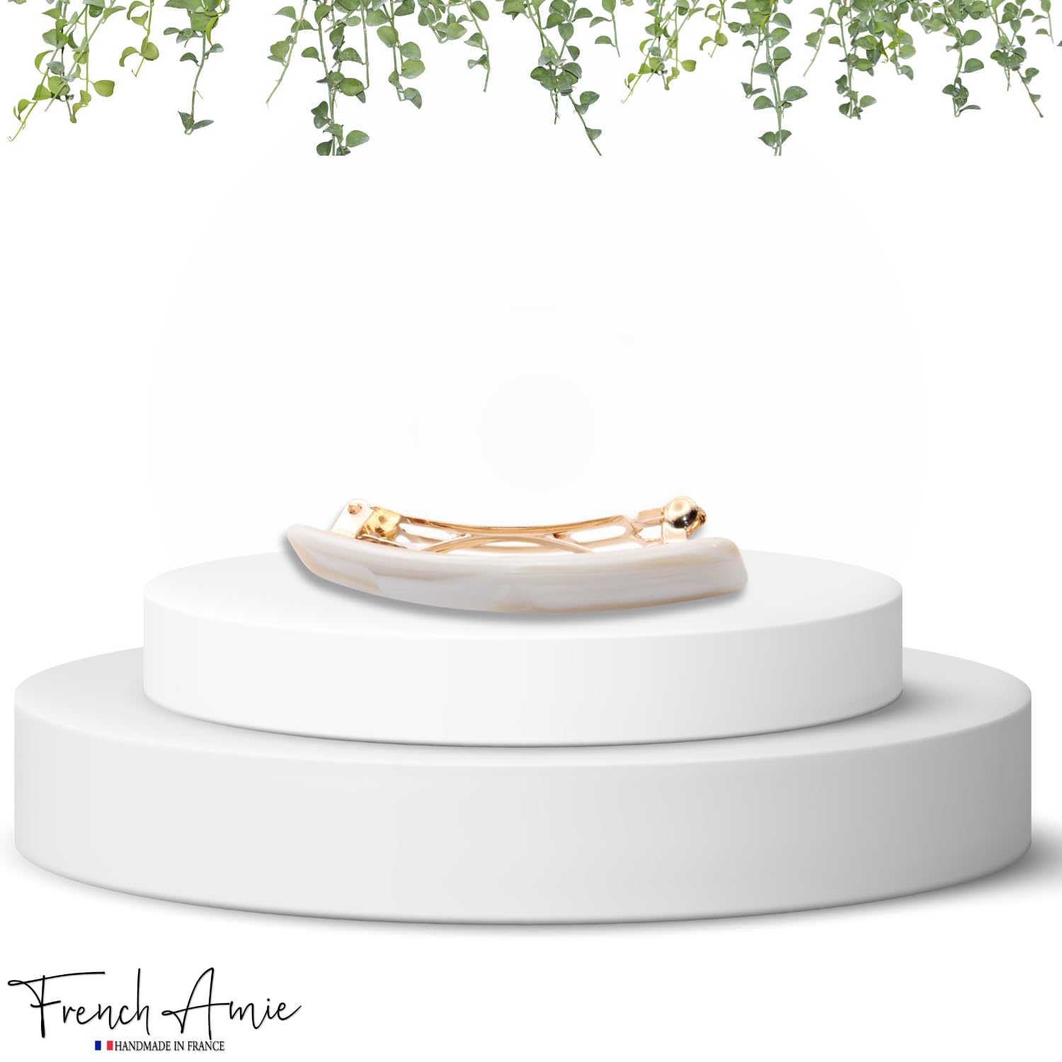 French Amie imported luxury non slip hair clip for women