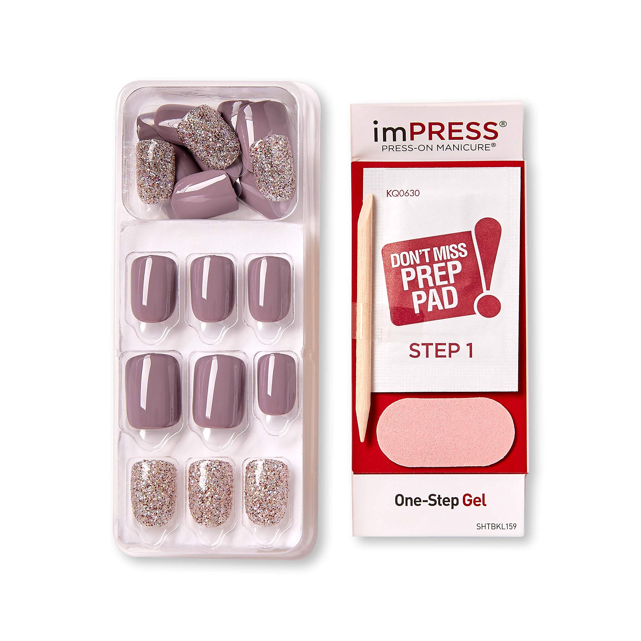 KISS imPRESS PureFit technology nail application demonstration