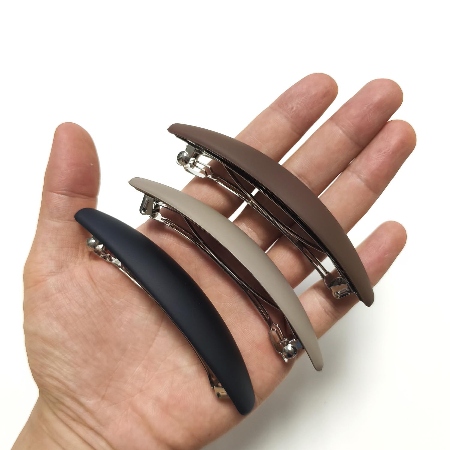 Comfortable lay flat casual ponytail holder clips for daily wear