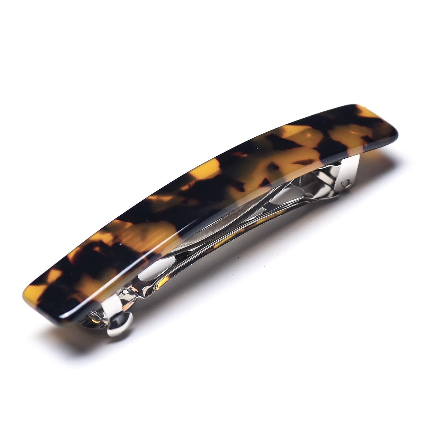Fsmiling no slip comfortable grip hair barrettes showing three pieces assortment close up