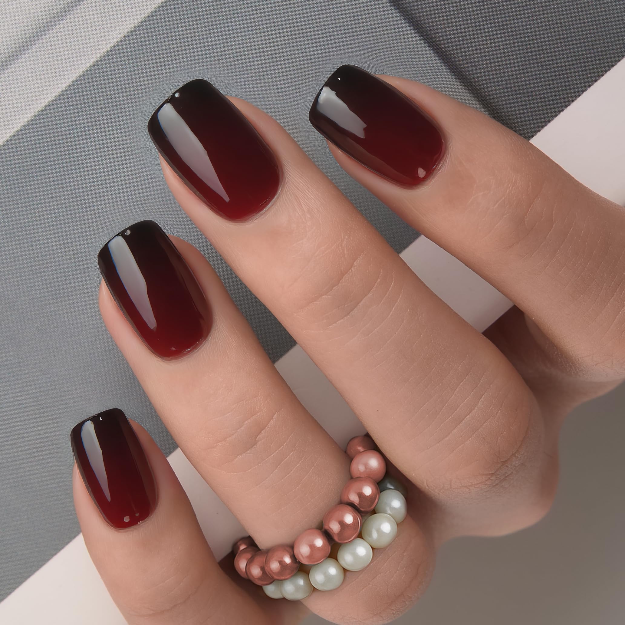 Curvlife 30 piece soft gel manicure kit components