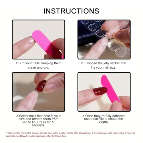 Professional manicure look with Fjsmtopl almond nails