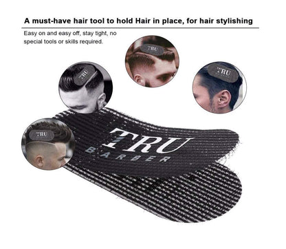 Washable and reusable TRU BARBER salon styling clips set