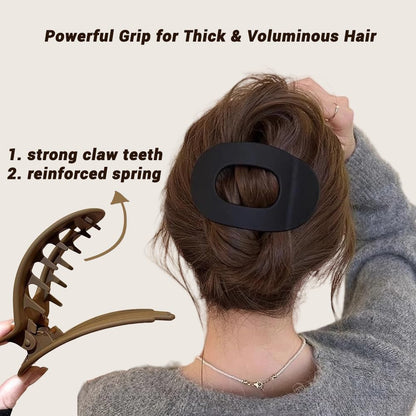 Bofunx duckbill hair clips showing matte finish and colors