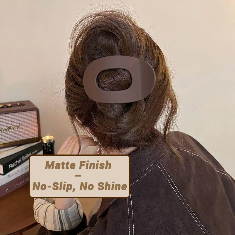 Side profile of flat hair clips designed for comfortable hold