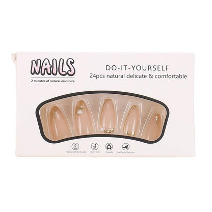 Ctthnbd press on nails packaging and included tools