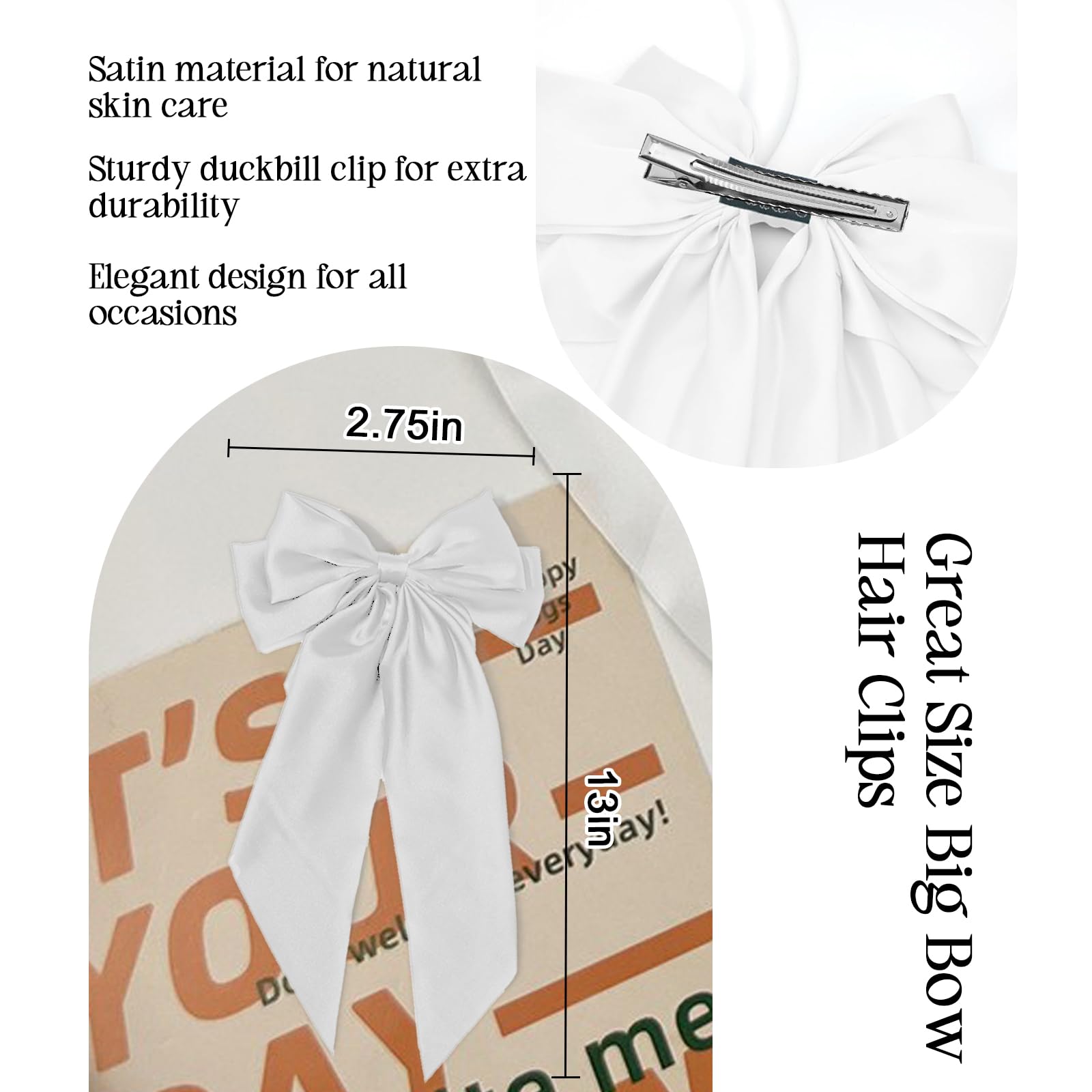 ILLPTA long tail vintage ribbon hair accessory styled on a sleek ponytail