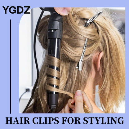 Durable steel spring mechanism on YGDZ duck bill beauty clips