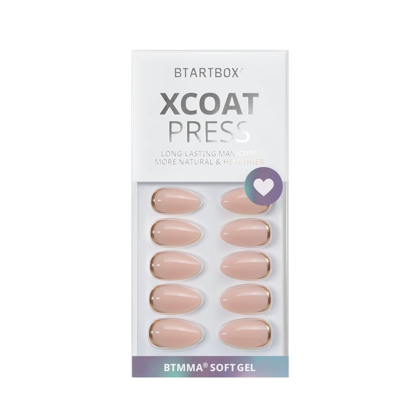 32 piece BTArtbox press on nails kit with application tools