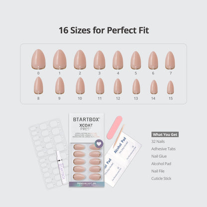 BTArtbox professional salon style nails in storage box