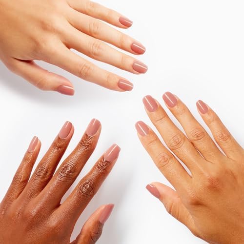 Close up of OPI gel-like salon manicure press on nails