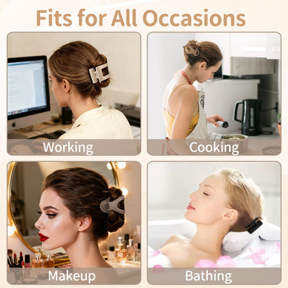 Ehaler matte hair accessories set in original packaging