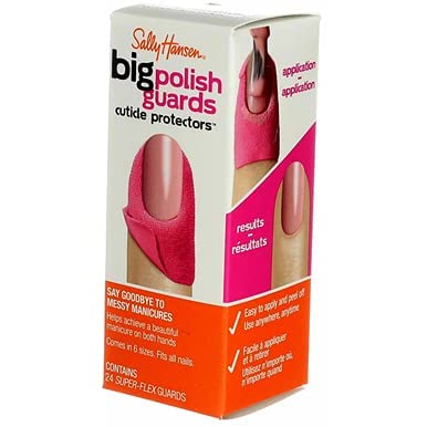 Authentic USA imported nail art clean up tool packaging details.