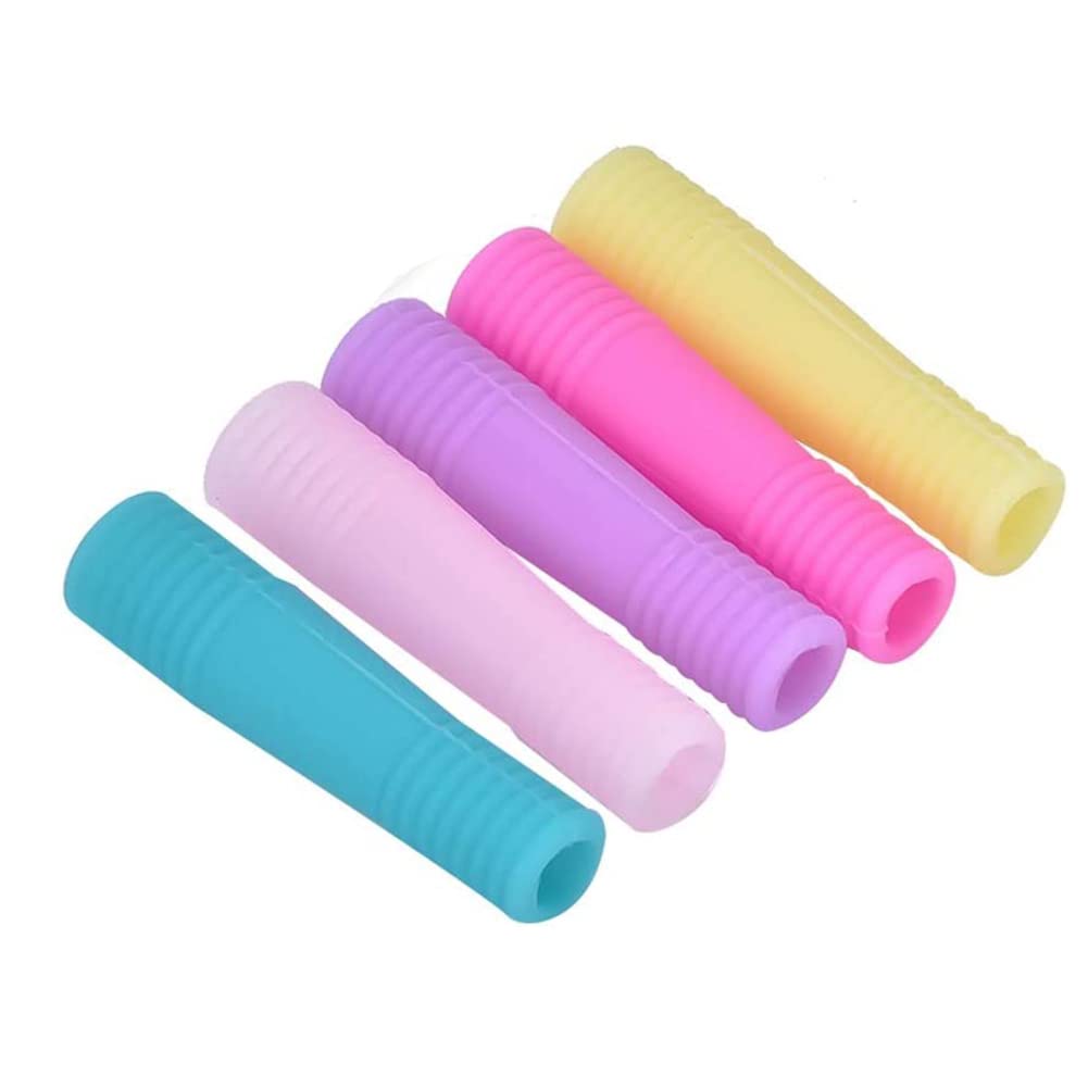 AKOAK manicure tool protectors protecting the sharp tips of professional cuticle nippers.