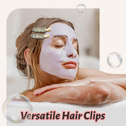 Side profile of YIERSO no crease makeup hair pin highlighting the lightweight stainless steel clip mechanism