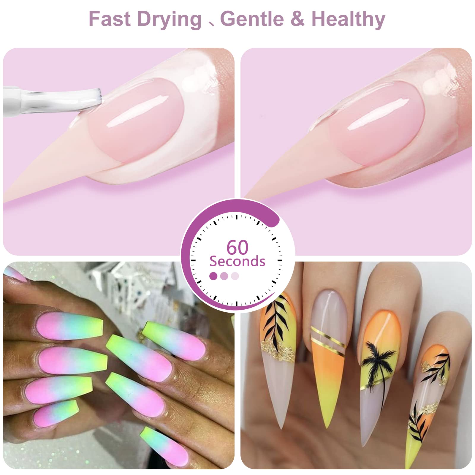 Manicure mask barrier applied around fingernails before gradient art application