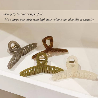 FAELBATY authentic USA imported large claw jaw packaging showcase for long hair textures