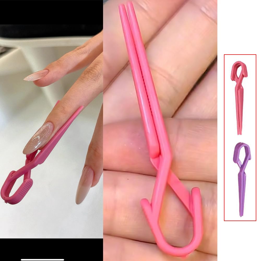Lifestyle image showing clean DIY manicure results using nail guard clips