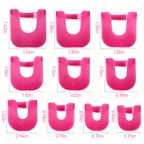 Plastic nail painting guide package layout