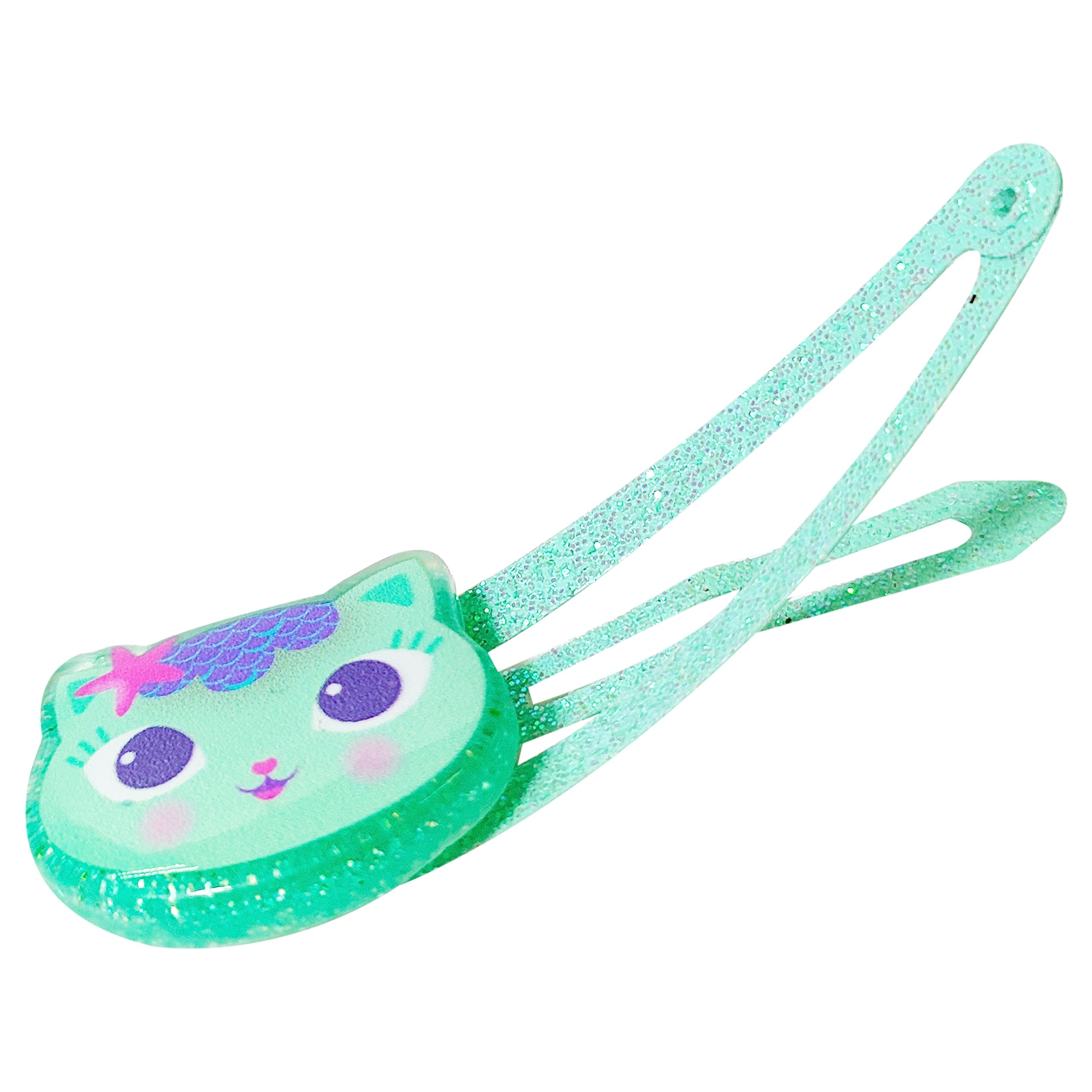 Safe non slip snap clips for toddlers hair accessories close up