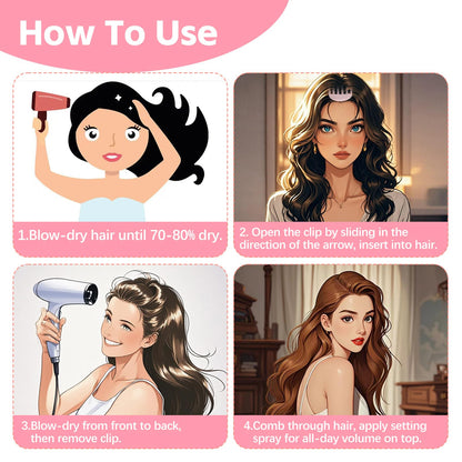 Packaging of Branbox 2pcs volumizing hair tools