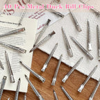 Mythos salon hair clips holding thick hair section