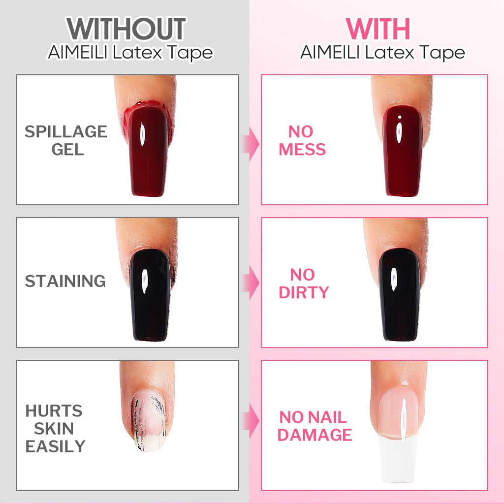 White liquid latex bottle for nail art