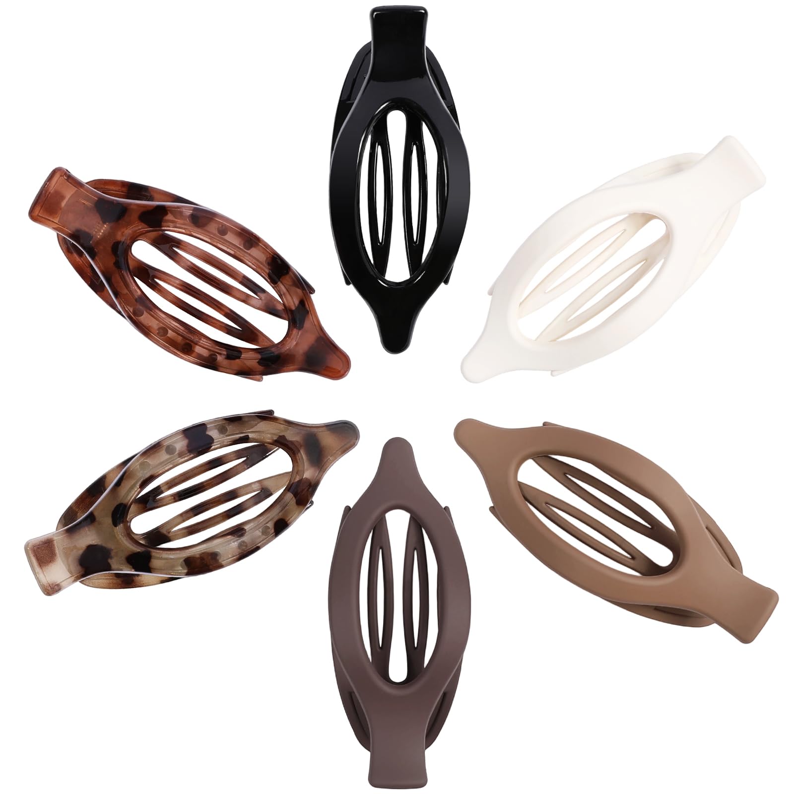 Styling fine hair with Usdnice French flat clips