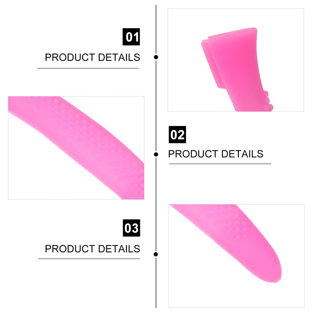 Durable silicone cap sleeves preventing scratches on metal dead skin cutters